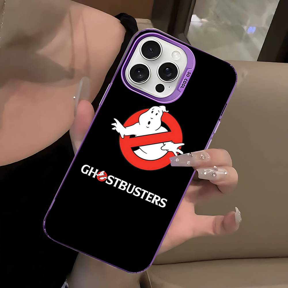 Movie-G-Ghostbusters Color Phone Case For iPhone 17 16 15 14 13 12 11 Pro Max Plus Pro Shell
