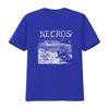 Винтажная футболка Necros 2000-х годов, размер M, Conquest For Death, в стиле рок-группы, винтажная, стираная, с принтом, универсальная, эластичная, мягкая
