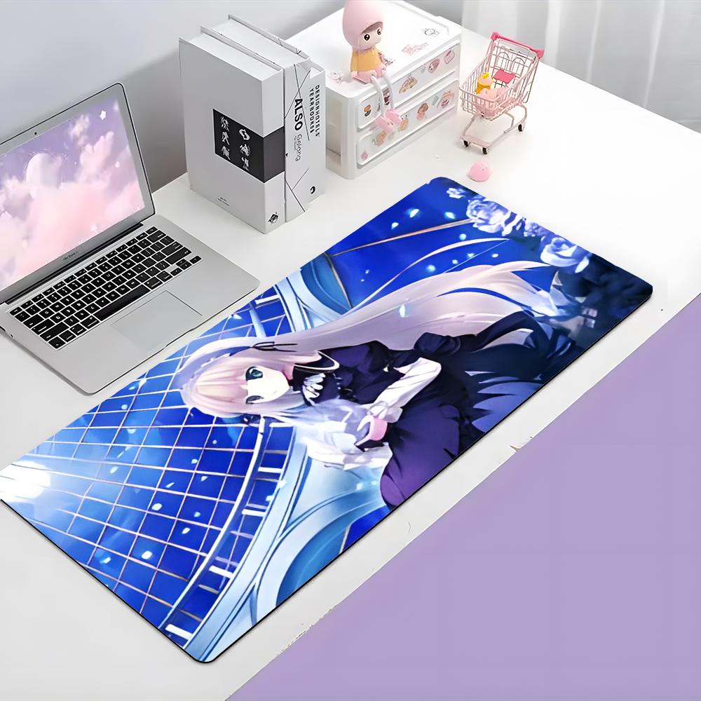 Cute Mysterious Anime Ggosick Mouse Pad Large Gaming Mousepad With Thick Stitched Edge Nonslip Desk Mat