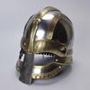 Vendal Mendulsaa Sca Larp , Viking Helmet, Medieval Templar Knight Crusader Armor, Viking Lerp Warrior Helmet, Steel Brass Helmet
