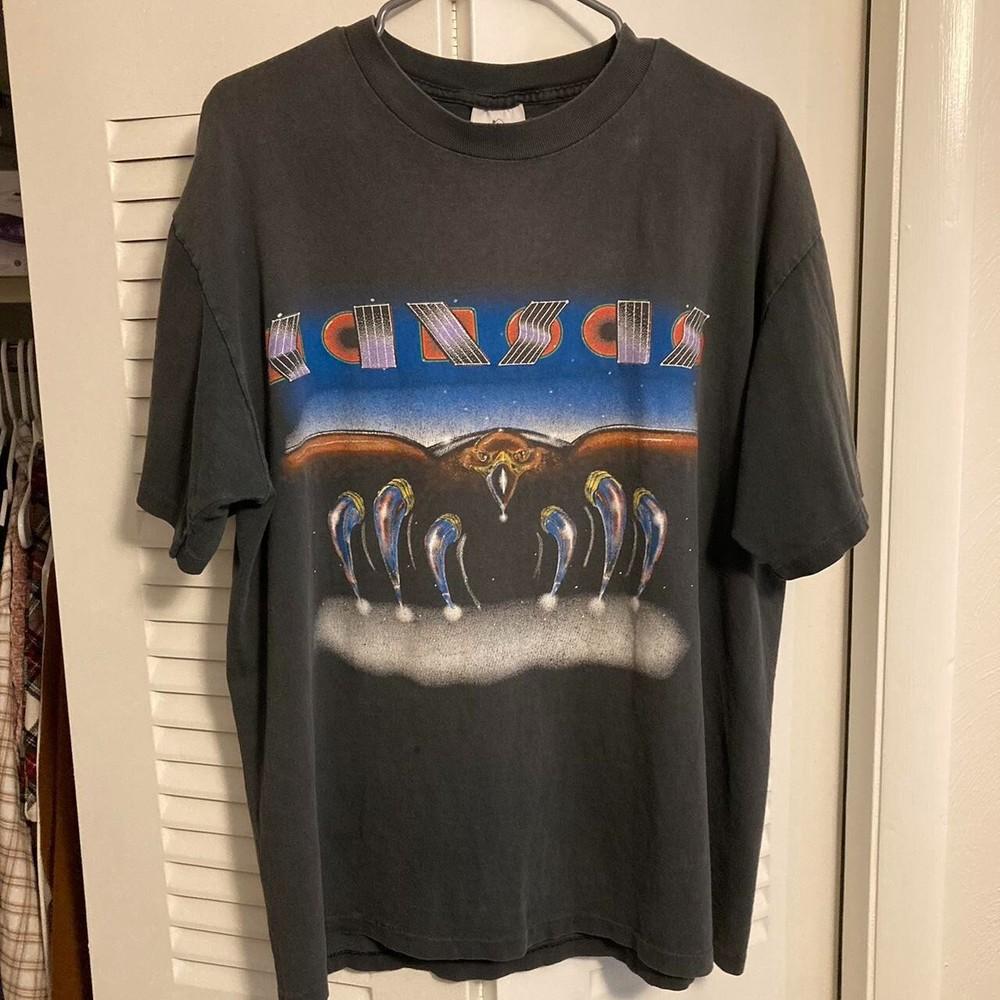 Kansas band rock tour short sleeve classic black shirt Unisex T-Shirt