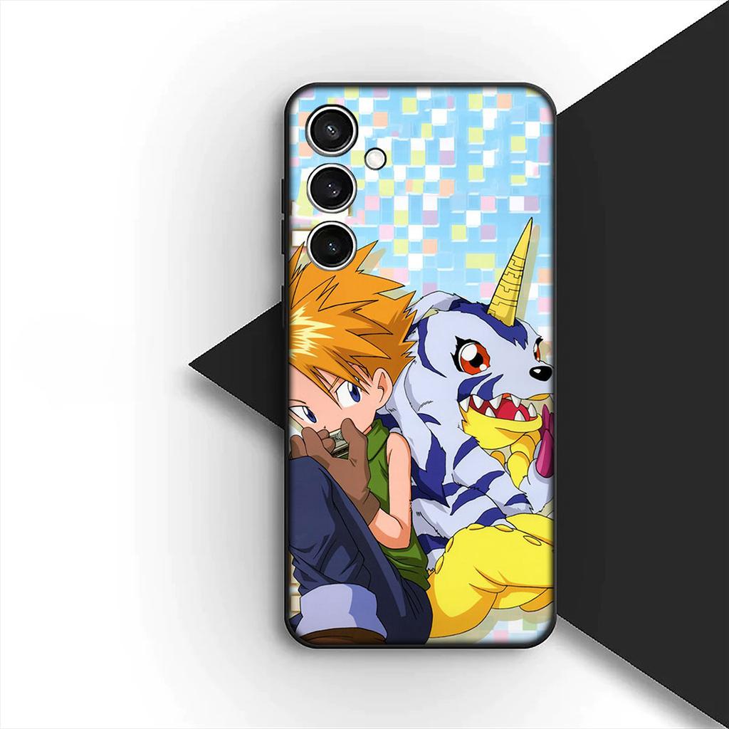 for Samsung Galaxy S24 S25 S23 FE Ultra Plus S7 Edge S25+ S23+ A56 5G Phone Case Digimons Adventure Digitals Digitals Monster