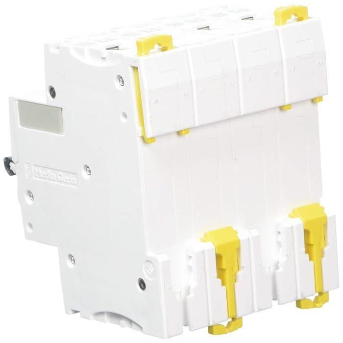 Disjoncteur Miniature - Schneider Electric - A9F74420 - 4P - Courbe C - 20A - 6kA