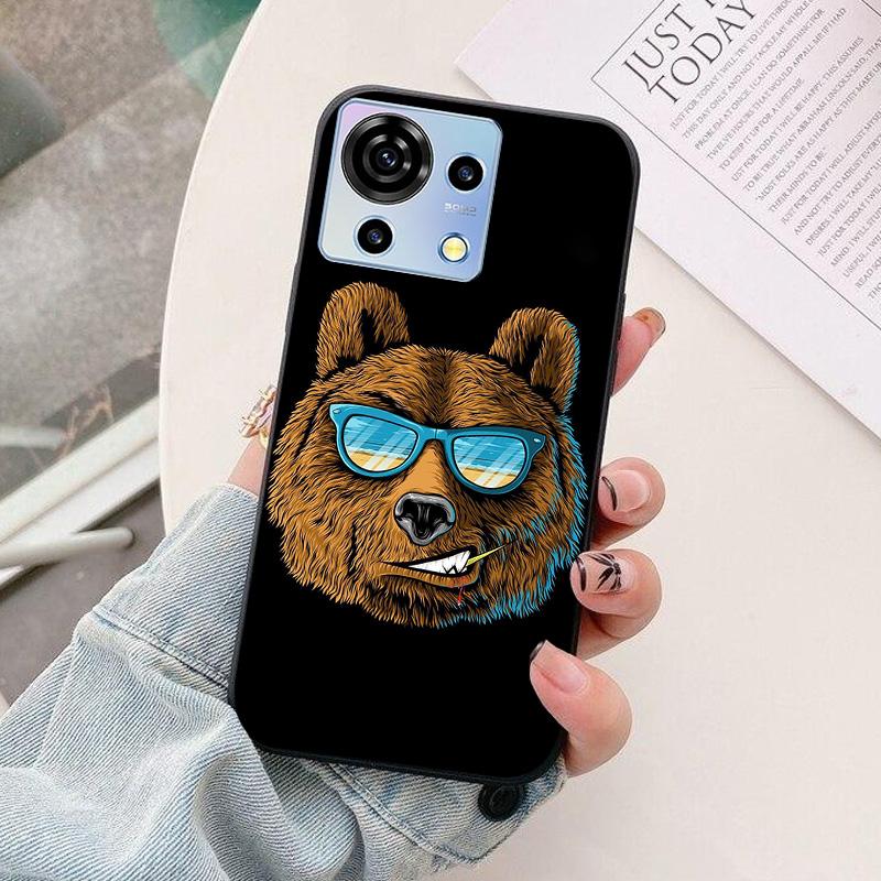 For ZTE Blade V50 Vita Phone Case astronaut Silicone Camera Protection Back Cover For ZTE Blade V50Vita 6.75" Funda Coque Capa