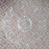 Красивый белый вышитый коврик для кофейной чашки 33 см круглый цветочный кружевной коврик для вазы коврик для кофейной чашки украшение для дома