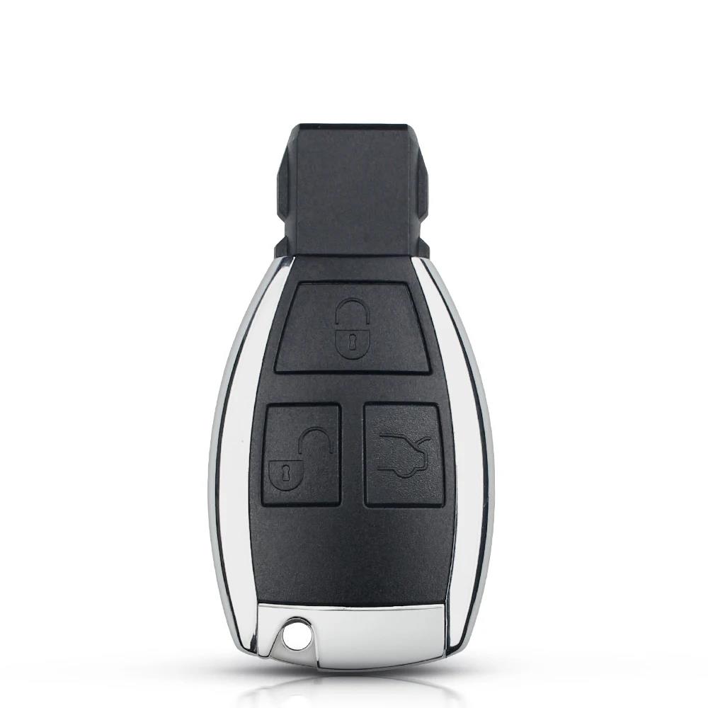 KEYYOU Smart Car Remote Key Case Fob Shell For Mercedes Benz MB C E Class 2001-2007 ML 2005-2010 S SL SLK CLK AMG 2/3/4 Buttons