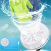 Portable Mini Turbine Washing Machine Washer Personal Rotating Washer Cleaner with USB Cable for Dormitry Home Travel Trip