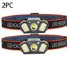 LED Induction Mini Strong Light Headlight USB Charging Work Light Waterproof Outdoor Multifunctional Camping Light Fishing Light