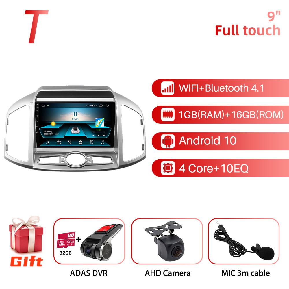 2 Din Android Car Radio для Chevrolet Captiva 2012-2017 9" стерео приемник GPS Bluetooth-совместимая навигация Мультимедийный проигрыватель