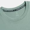 Under Armour Мужская футболка с коротким рукавом, свободного кроя, из дышащей, мягкой, комфортной ткани, плотный материал. Цвет: Лаймово-зеленый 6011124-348