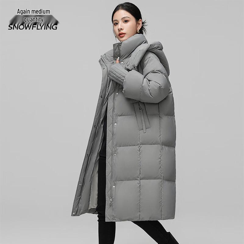 Женский зимний пуховик средней длины Xuezongfei X40145110F