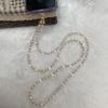 120cm Transparent Beads Phone Strap Crossbody Chain Phone Lanyard