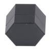 Mini Portable Billiard Chalk Case Hexagonal Pool Cue Chalk Box Holder Billiard Accessories Black
