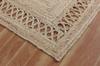 Jute Rectangle Rug Handmade Natural Rug for Any Space Look Rustik Decor For Any Space Area