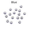 50pcs/lot 4 6 8 10mm Rhinestone Rondelles Crystal Bead Loose Spacer Beads for DIY Jewelry Making Accessories Supplie