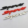 Автомобильные наклейки самоклеящиеся АБС-пластик Спортивная эмблема значок авто хвост аксессуары наклейки 3 цвета