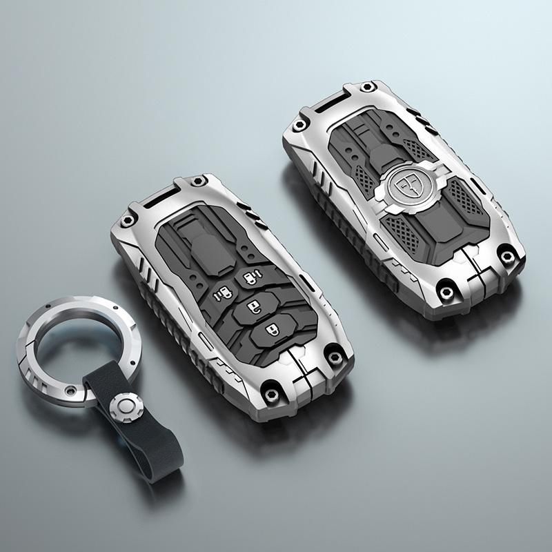 Чехол-держатель для корпуса брелока автомобильного ключа из сплава для Honda Civic Accord Cr-v Pilot Crv 2015 2016 2017 2018 2019 2020 2021 Аксессуары