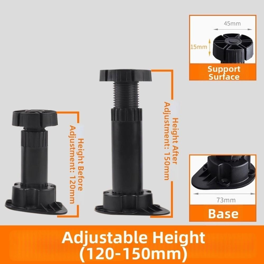 Heavy Duty Cupboard Foot Load Bearing Bracket Plinth Feet High Quality Cabinet Leg For Table