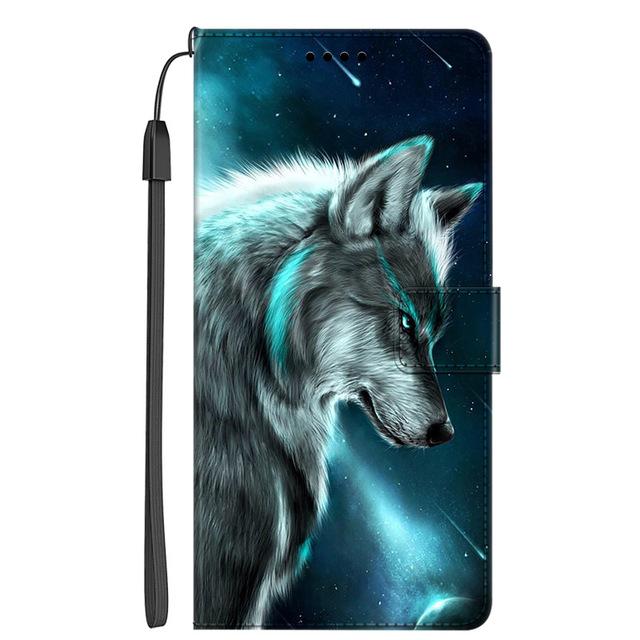 Wallet Book Leather Case For Realme 8 7 6 Pro 5G 4G C15 C11 2021 2021 Phone Cover Flip Stand Cartoon Holder Realme8 Realme7 Capa