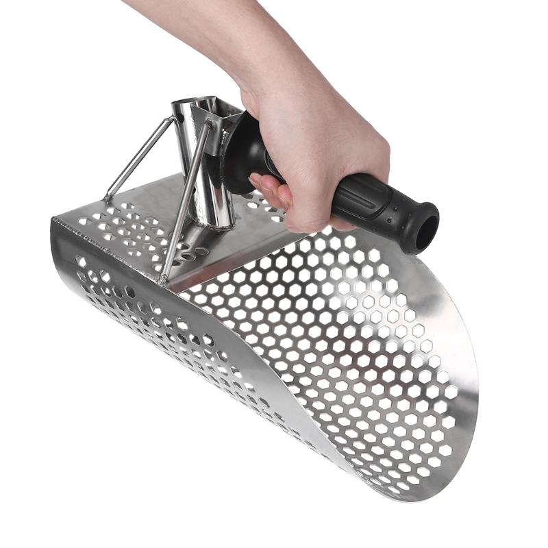 Совок для пляжа, лопата, металлоискатель, совки для песка, металлоискатель для обнаружения сокровищ, охотничий инструмент из нержавеющей стали, шестигранник