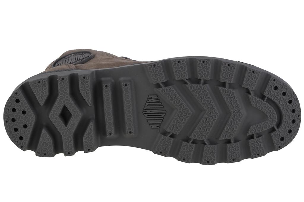 Palladium Pampa Hi Zip WL, женские серые кроссовки