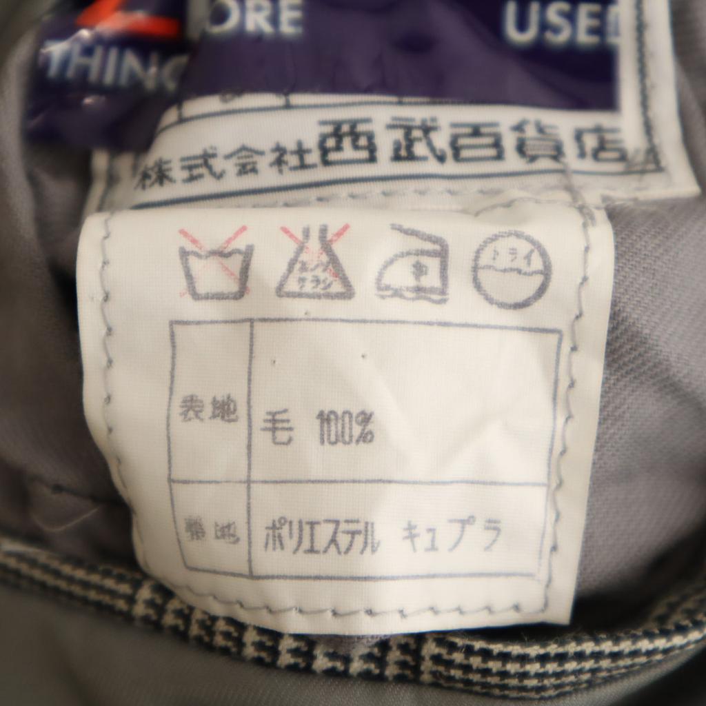 CHAPS RALPH LAUREN 80-е 90-е Seibu Индивидуальный пошив Старый Гленчек двубортный пиджак Мужской Б/У