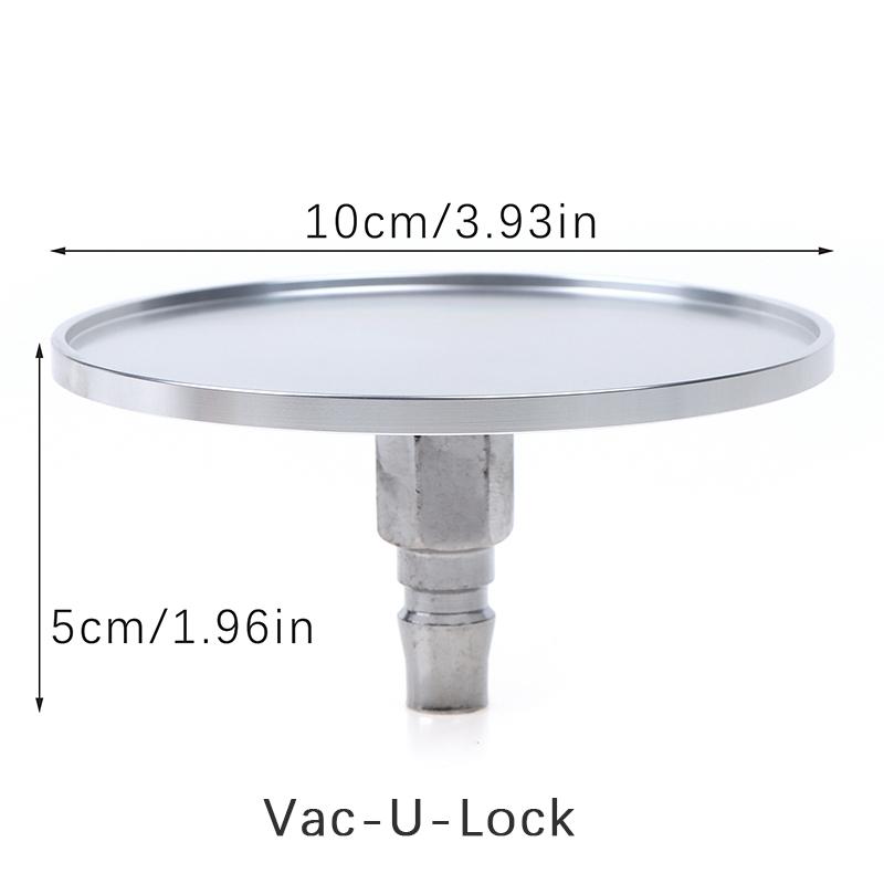 3,8'' металлическая присоска для линейного привода, держатель для крепления, вакуумный U-образный замок, телескопический вибратор, быстроразъемный механизм