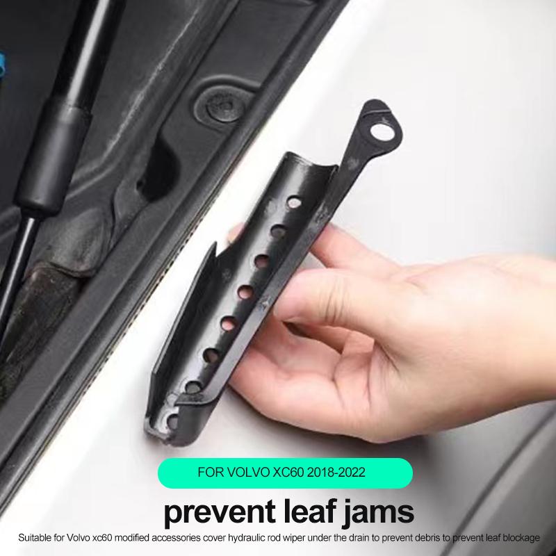 Для Volvo XC60 2018-2023 стеклоочиститель с защитой от блокировки мусора, сливной слот, модифицированный автомобиль