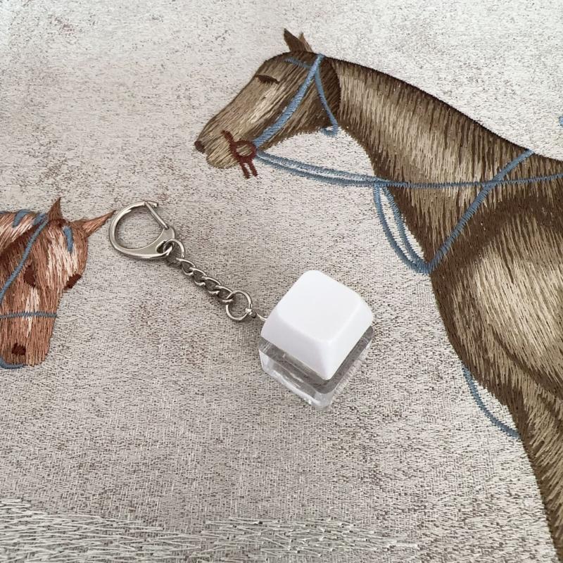 Светодиодная клавиатура брелок игрушка снятие стресса сделай сам кнопка палец колпачки для клавиатуры игрушка маленькие подарки маленькие гаджеты брелки