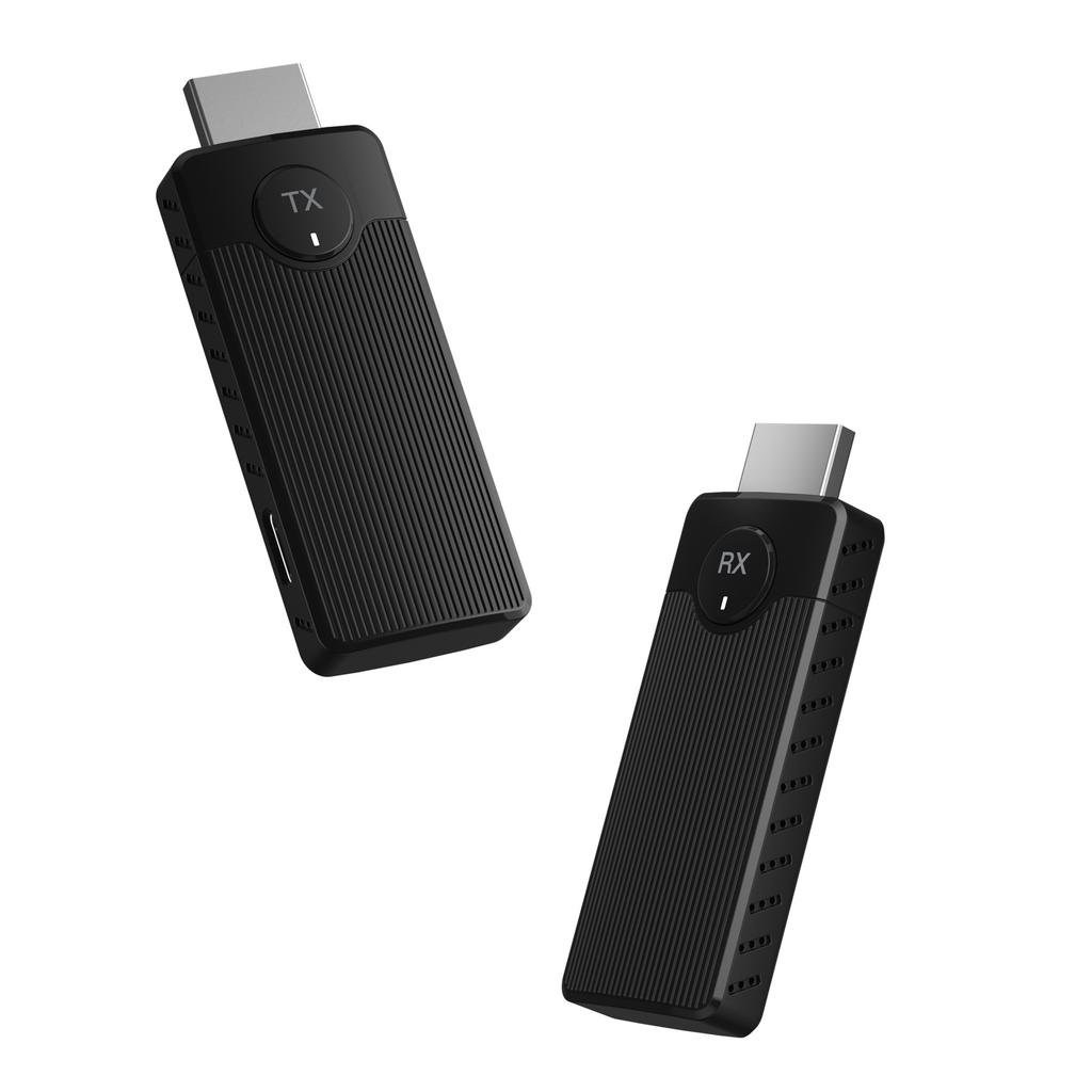 Беспроводной HDMI-передатчик точка-точка дублирование экрана ноутбука несколько устройств большая дальность передачи для конференций устройство для проецирования экрана-Q50