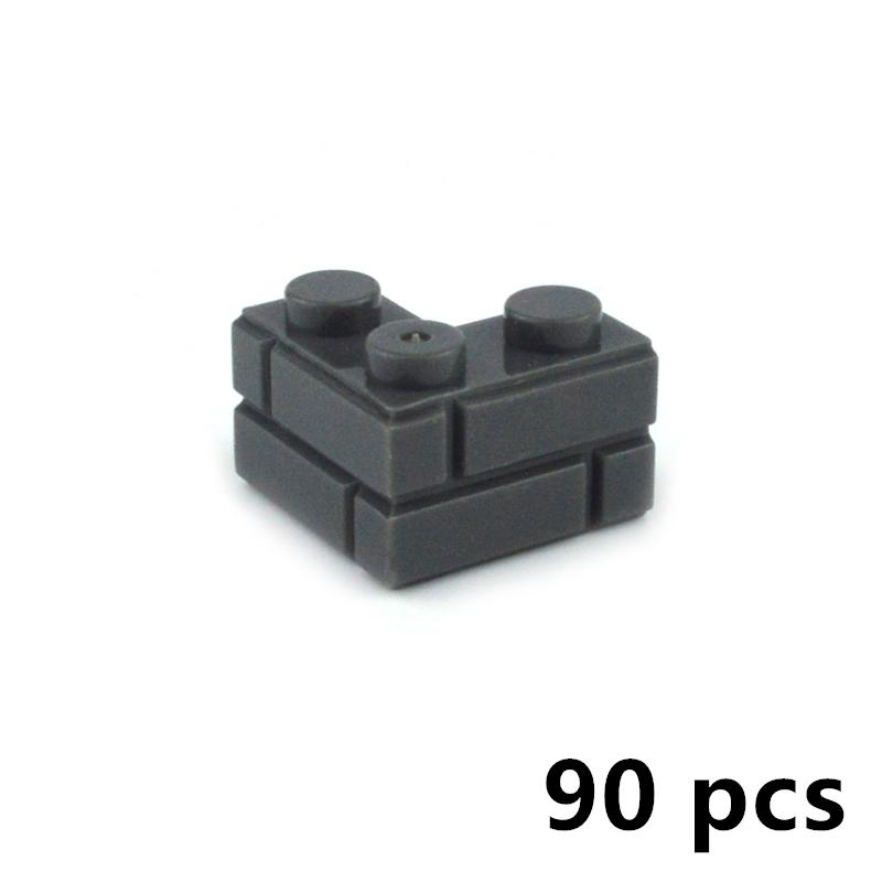 DIY Building Blocks Wall Figures Bricks 1x2 1x3 1x4 L Dots Educational Creative Construction Brick Size Compatible Small Bricks