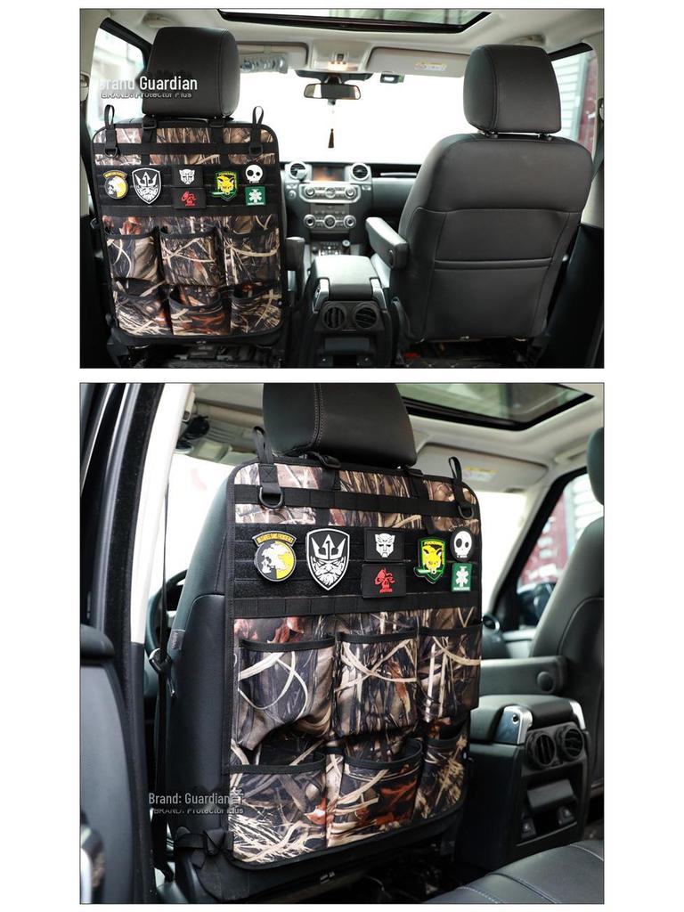 Многоцелевая тактическая сумка для хранения на спинке автомобильного сиденья