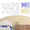Acrylic Wall Stickers Mirror Wall Stickers Removable Wall Stickers