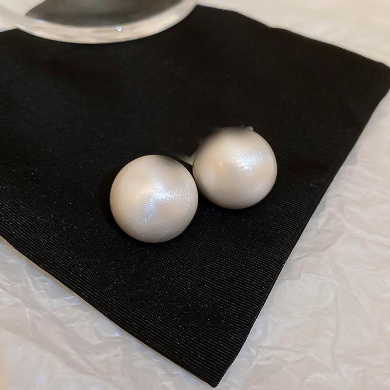 Металлические серьги-пусеты в геометрическом стиле, нишевые, простые, универсальные, модные, высокого класса