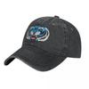 Синяя ковбойская кепка-snapback с головой тигра, шапка-бини, летняя шляпа для детей, мужчин, женщин