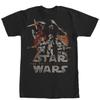 Star Wars The Force Awakens Episode 7 Men's Black T-Shirt Size Small - NWT