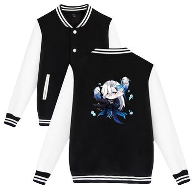 Модная куртка-бомбер Genshin Impact для женщин и мужчин больших размеров Harajuku, модная бейсбольная куртка, женская уличная одежда, весенне-осенняя верхняя одежда-бомбер