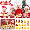 Dowmoo Christmas Rubber Duck Advent Calendar Little Duck 24-Panel Cartoon Blind Box Gift