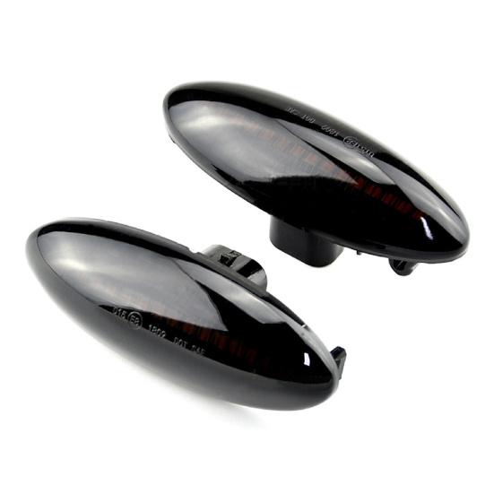 1 пара мигалок из АБС-пластика, простая в установке, высококачественный светодиодный повторитель с потоком воды для