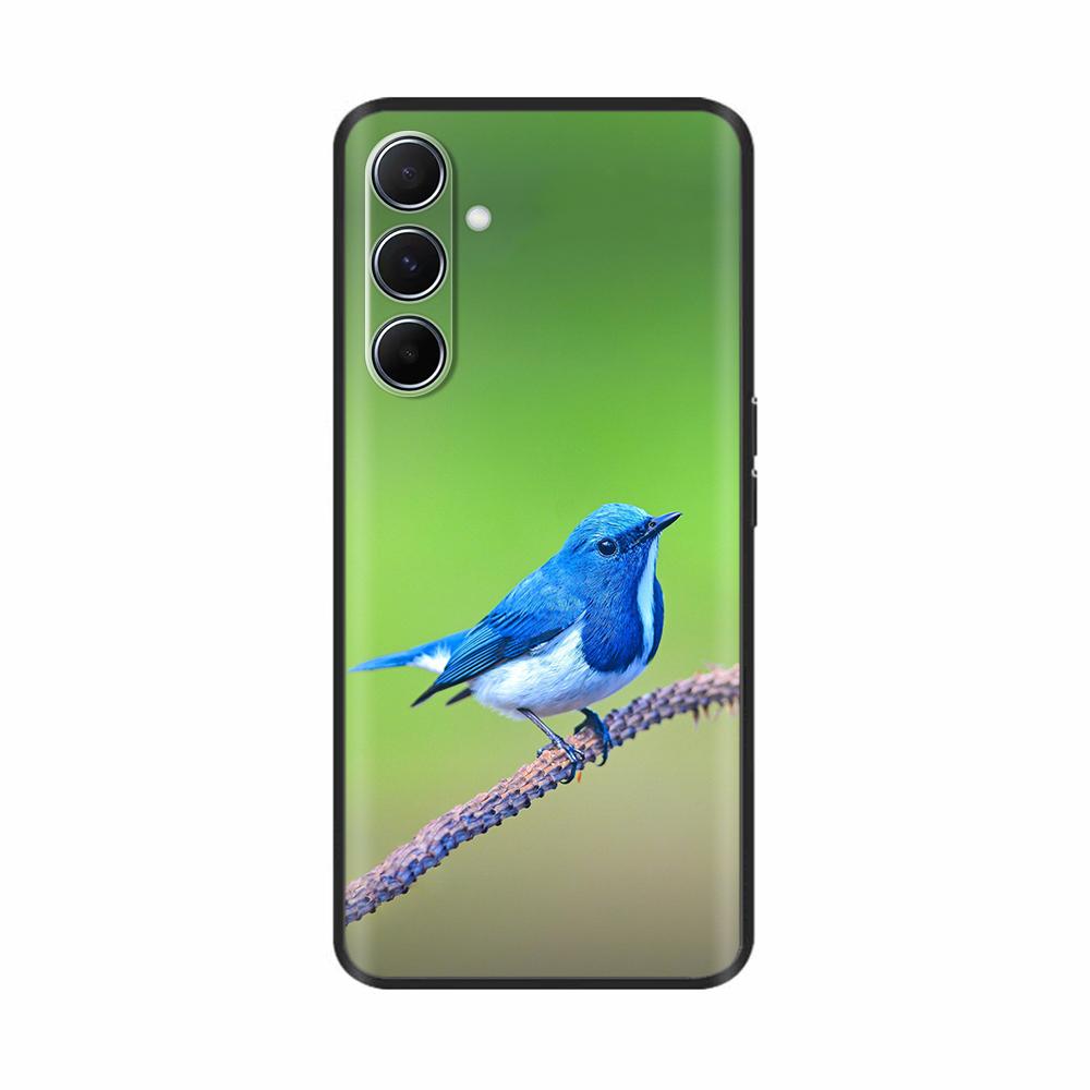 Силиконовый чехол для телефона Samsung Galaxy A26 A36 A56 A16 5G Ударопрочный корпус Мягкая черная окрашенная задняя крышка Fundas Cases Coque Para