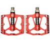 UPANBIKE Bicycle Pedals Set of 2 Pedals Ultra Lightweight Durable Aluminum Alloy 3 Bearings Flat Pedals for MTB and BMX 9/16"