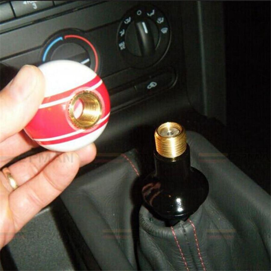 M12 X 1.25 Thread Aluminum Car Suv Manual Gear Shift Knob Boot Retainer Adapter