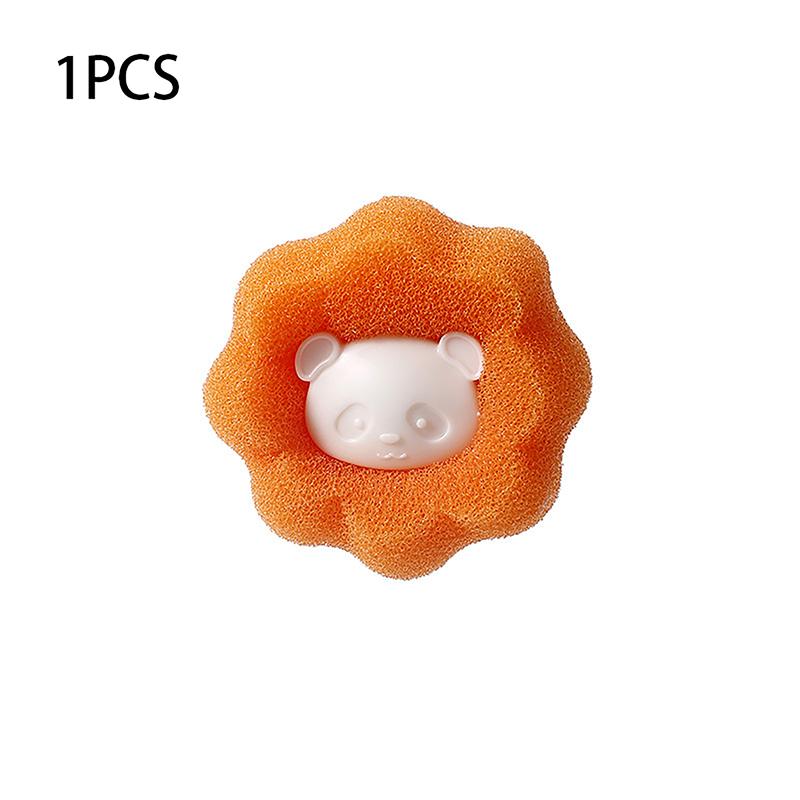 1/5Pcs Laundry Ball Kit Reusable Washing Machine Hair Remover Ball Cleaning Lint Fuzz Pet Hairs Clothes Household Product