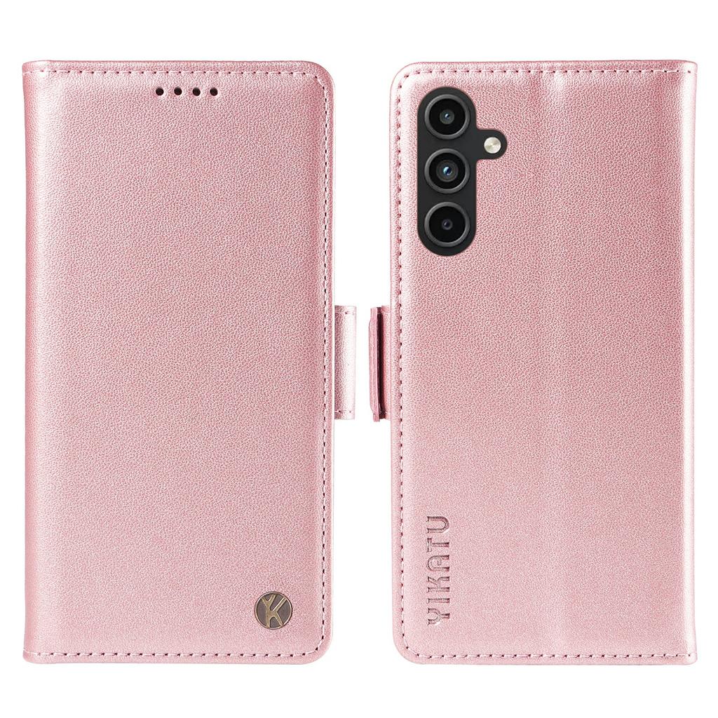 YIKATU YK-003 Для Samsung Galaxy A15 4G Кожаный чехол-кошелек с отделениями для карт Чехол для мобильного телефона Оптовая продажа
