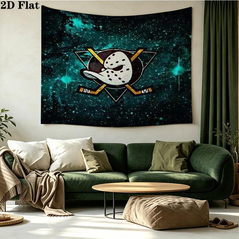 Mighty Ducks Printed Tapestry – Wall Hanging for Bedrooms, Dorms, and Home Decor