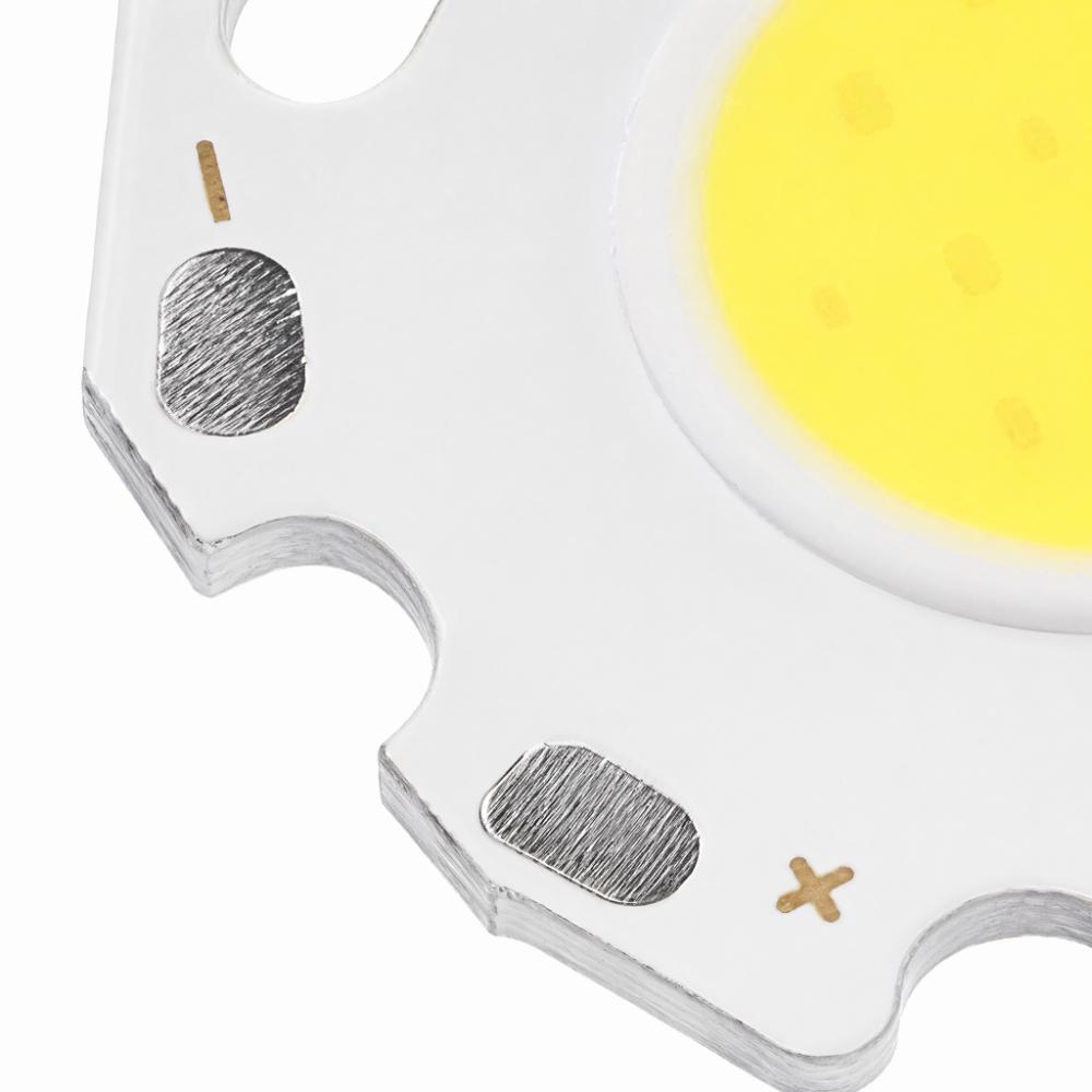 12PCS Aluminum COB LED Chips 5W COB LED Chip Beads Easy High Power LED Bulb Downlight Ceiling Lamp