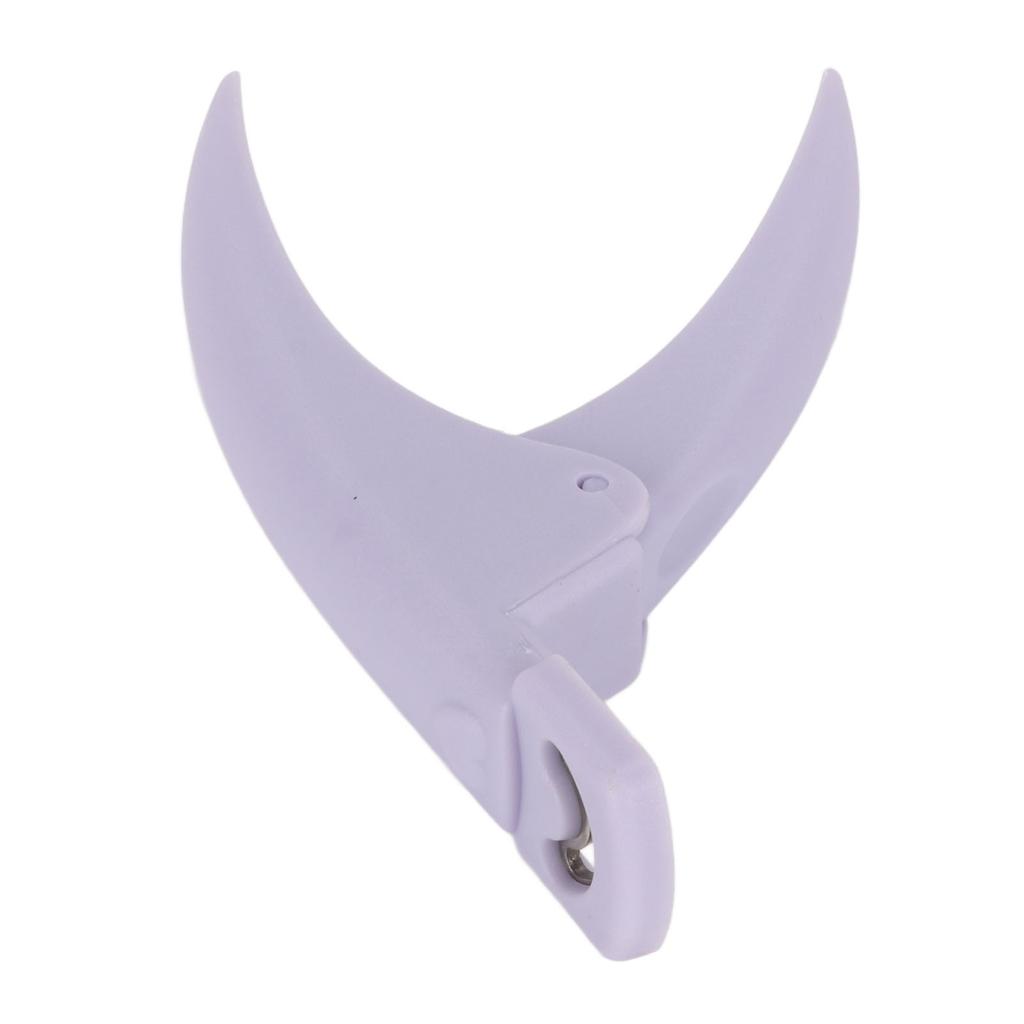 Акриловый кусачки для ногтей Профессиональный из нержавеющей стали Кусачки для типсов Искусственный триммер для ногтей Инструмент для маникюра Фиолетовый