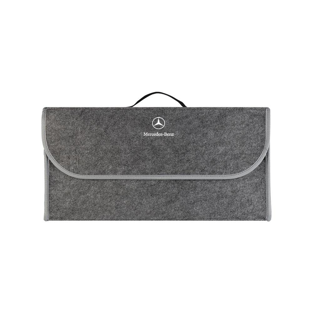 Car Trunk Large Anti Slip Compartment Storage Box Folding Organizer Tool For Mercedes-Benz AMG C500 C200 C300 A B C E GLA CLA GLK GL ML GLE W204 W205