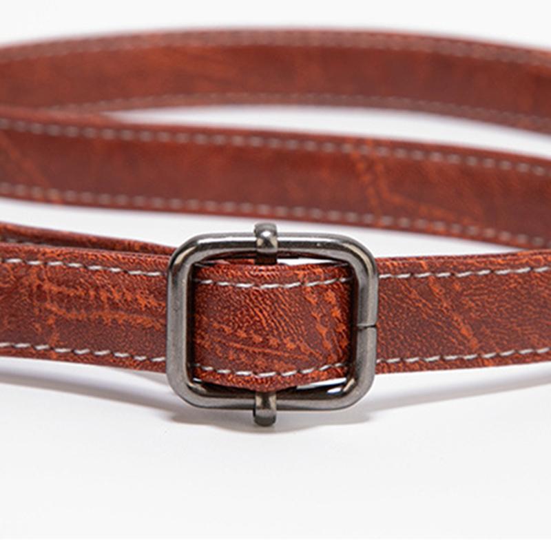 Women Vintage Simple Style Shoulder Bag High Quality PU Leather Lady Crossbody Bag