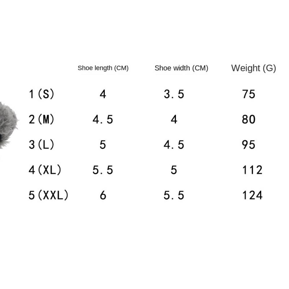 4 шт./компл. зимняя теплая обувь для домашних животных, милые ботинки для собак, уличные нескользящие удобные зимние ботинки для прогулок по снегу для щенков